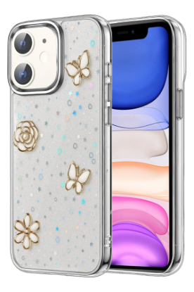 Newface Apple iPhone 11 Fiyonk Desenli Kapak - Desen 10 resmi