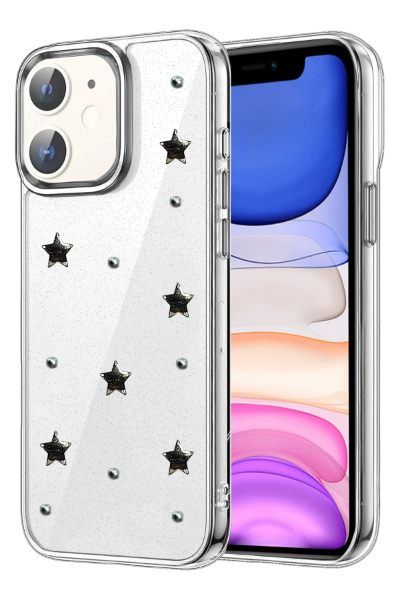 Newface Apple iPhone 12 Fiyonk Desenli Kapak - Desen 4 resmi