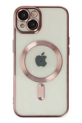 Newface iPhone 14 Kılıf Kross Magneticsafe Kapak - Rose resmi