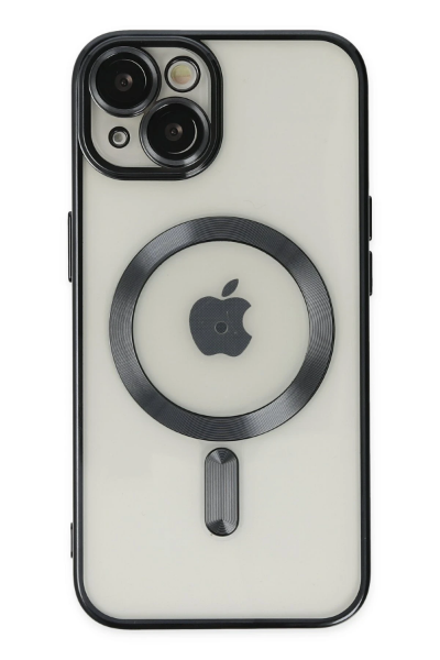 Newface iPhone 14 Plus Kılıf Kross Magneticsafe Kapak - Siyah resmi