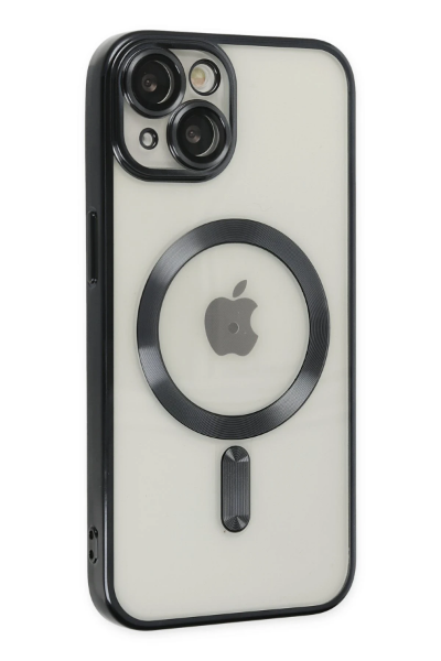 Newface iPhone 14 Plus Kılıf Kross Magneticsafe Kapak - Siyah resmi