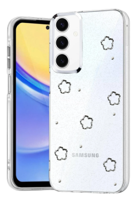 Newface Samsung Galaxy A15 4G Fiyonk Desenli Kapak - Desen 8 resmi