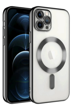 Newface iPhone 14 Pro Max Kılıf Kross Magneticsafe Kapak - Siyah resmi