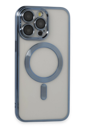 Newface iPhone 14 Pro Max Kılıf Kross Magneticsafe Kapak - Sierra Blue resmi