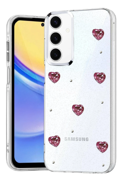 Newface Samsung Galaxy A24 4G Fiyonk Desenli Kapak - Desen 7 resmi