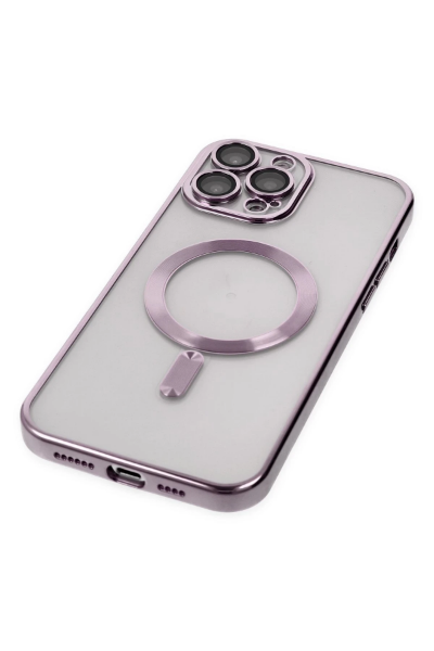 Newface iPhone 14 Pro Kılıf Kross Magneticsafe Kapak - Mor resmi