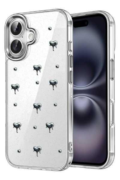 Newface Apple iPhone 16 Fiyonk Desenli Kapak - Desen 3 resmi