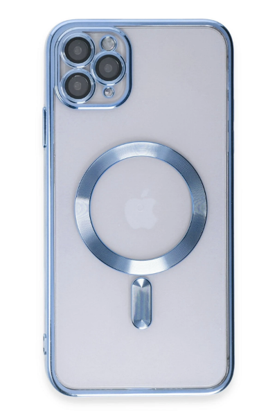 Newface iPhone 11 Pro Kılıf Kross Magneticsafe Kapak - Sierra Blue resmi