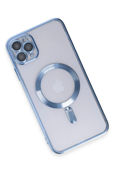 Newface iPhone 11 Pro Max Kılıf Kross Magneticsafe Kapak - Sierra Blue resmi