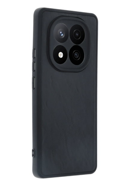 Newface Xiaomi Redmi Note 14 Pro 5G Kılıf Aras Deri Kapak - Siyah resmi