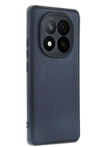 Newface Xiaomi Redmi Note 14 Pro 5G Kılıf Aras Deri Kapak - Lacivert resmi