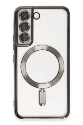 Newface Samsung Galaxy S22 Kılıf Kross Magneticsafe Kapak - Siyah resmi