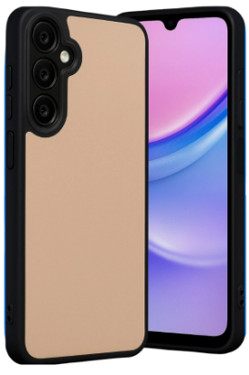 Newface Samsung Galaxy A26 Kılıf Aras Deri Kapak - Pudra resmi