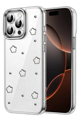 Newface Apple iPhone 15 Pro Fiyonk Desenli Kapak - Desen 8 resmi
