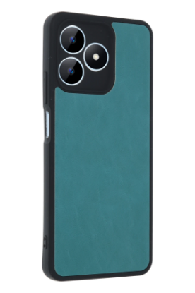 Newface Realme Note 50 4G Kılıf Aras Deri Kapak - Açık Yeşil resmi