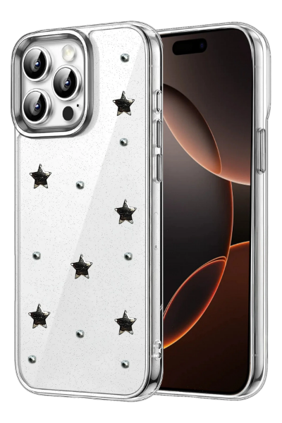 Newface Apple iPhone 15 Pro Max Fiyonk Desenli Kapak - Desen 4 resmi