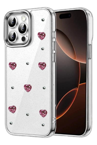 Newface Apple iPhone 15 Pro Max Fiyonk Desenli Kapak - Desen 7 resmi