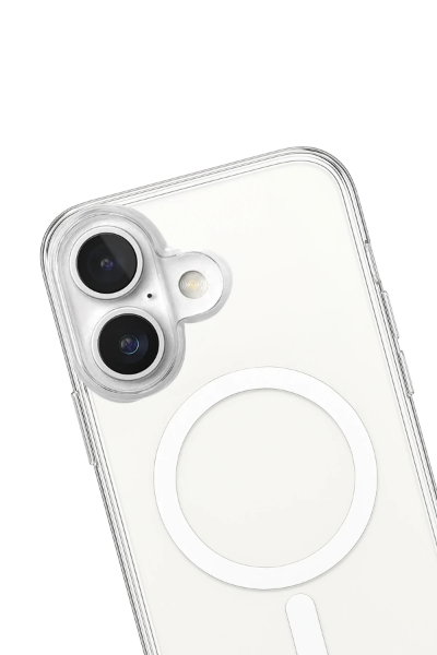 Newface iPhone 17 Kılıf Magneticsafe Şeffaf Silikon - Şeffaf resmi