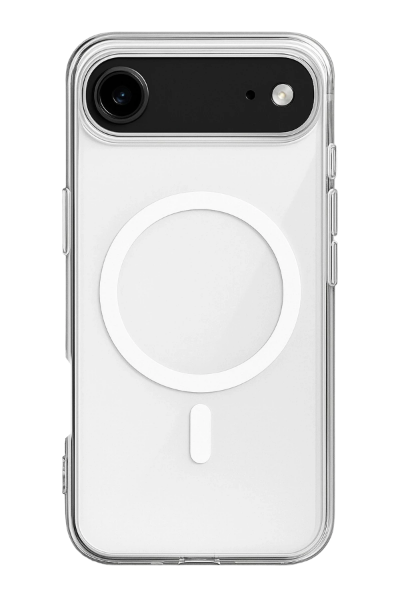Newface iPhone 17 Air Kılıf Magneticsafe Şeffaf Silikon - Şeffaf resmi