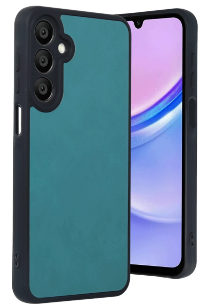 Newface Samsung Galaxy A55 5G Kılıf Aras Deri Kapak - Açık Yeşil resmi
