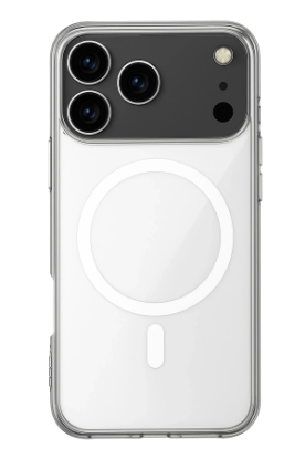 Newface iPhone 17 Pro Max Kılıf Magneticsafe Şeffaf Silikon - Şeffaf resmi