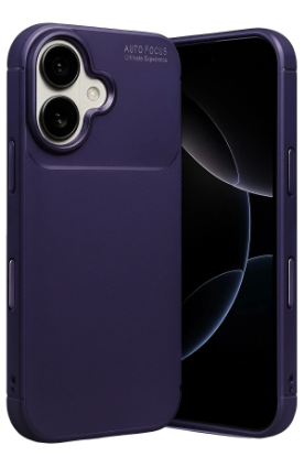 Newface Apple iPhone 17 Auto Focus Karbon Kapak - Lacivert resmi