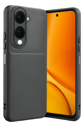 Newface Vivo Y29S Auto Focus Karbon Kapak - Gri resmi