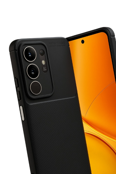 Newface Vivo Y29 4G Auto Focus Karbon Kapak - Siyah resmi
