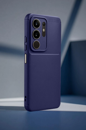 Newface Vivo Y29 4G Auto Focus Karbon Kapak - Lacivert resmi