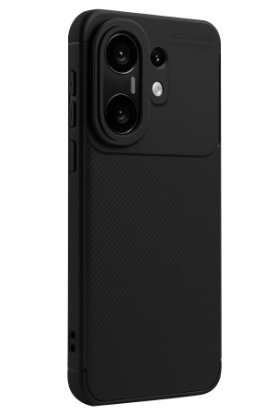 Newface Vivo X200 FE Auto Focus Karbon Kapak - Siyah resmi