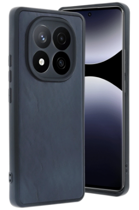 Newface Xiaomi Redmi Note 14 Pro 4G Kılıf Aras Deri Kapak - Lacivert resmi