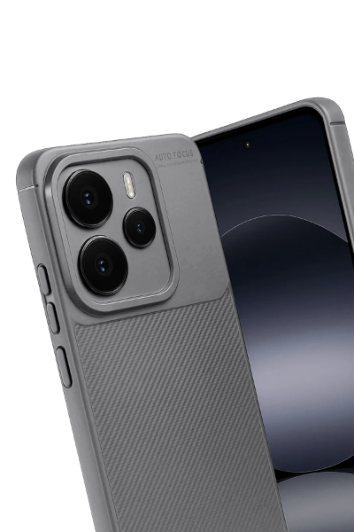 Newface Xiaomi Note 14 5G Auto Focus Karbon Kapak - Gri resmi
