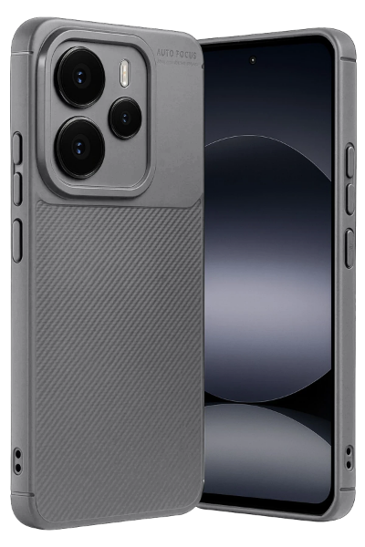 Newface Xiaomi Note 14 5G Auto Focus Karbon Kapak - Gri resmi