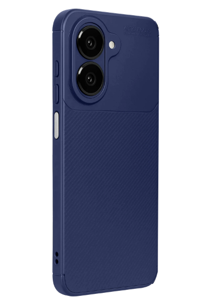 Newface Samsung Galaxy A07 Auto Focus Karbon Kapak - Lacivert resmi