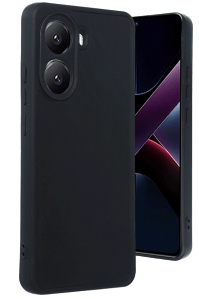 Newface Xiaomi Poco X7 Pro Kılıf Aras Deri Kapak - Siyah resmi