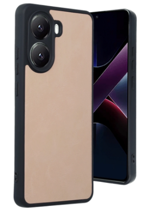 Newface Xiaomi Poco X7 Pro Kılıf Aras Deri Kapak - Pudra resmi