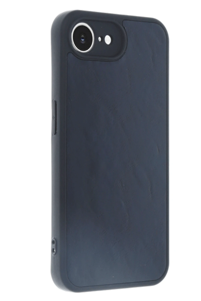 Newface iPhone 16E Kılıf Aras Deri Kapak - Lacivert resmi