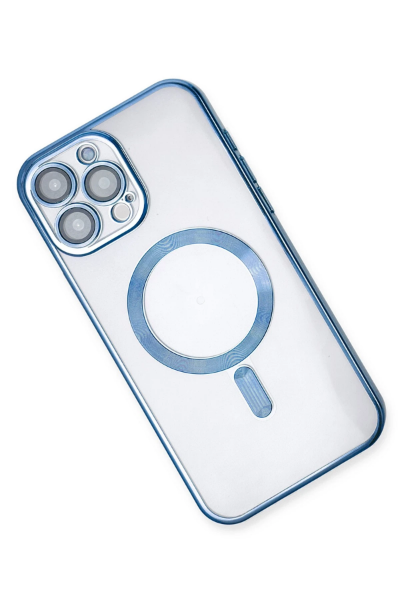 Newface iPhone 15 Pro Kılıf Kross Magneticsafe Kapak - Sierra Blue resmi