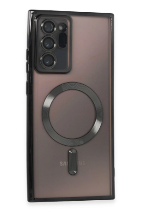 Newface Samsung Galaxy Note 20 Ultra Kılıf Kross Magneticsafe Kapak - Siyah resmi