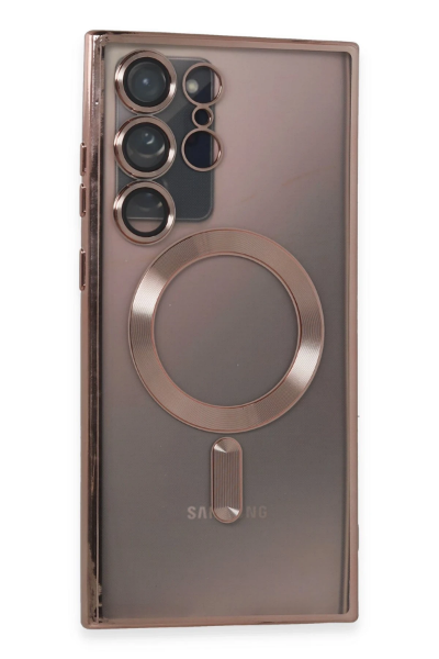 Newface Samsung Galaxy Note 20 Ultra Kılıf Kross Magneticsafe Kapak - Rose resmi