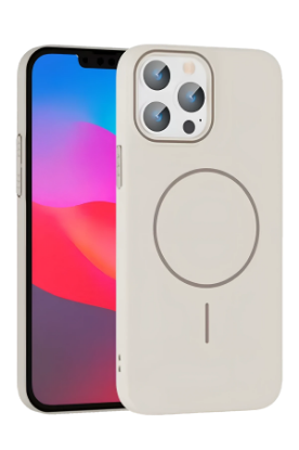 Joko iPhone 14 Pro Max Broş Magsafe Kapak - Krem resmi