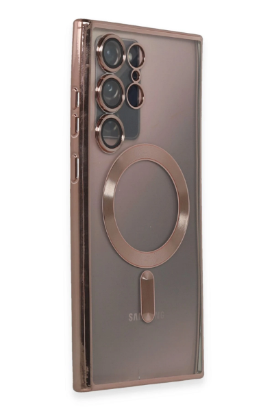 Newface Samsung Galaxy Note 20 Ultra Kılıf Kross Magneticsafe Kapak - Rose resmi