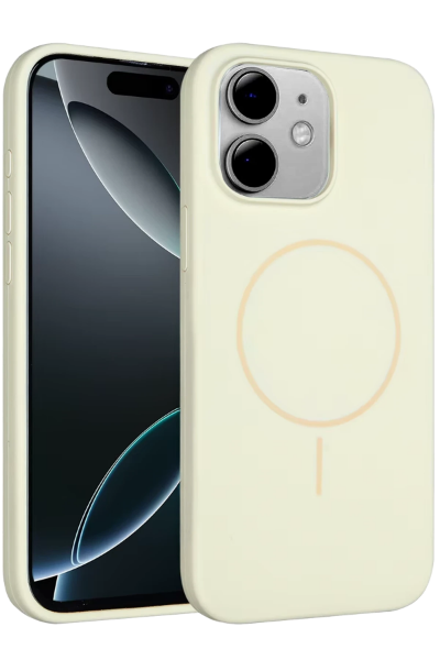 Joko iPhone 11 Kılıf Jully Magsafe Kapak - Bej resmi