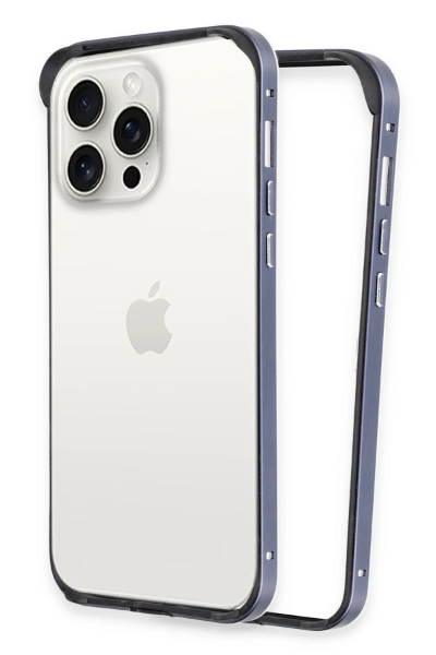 Joko iPhone 14 Pro Land Bumper Koruma Kapak - Lacivert resmi