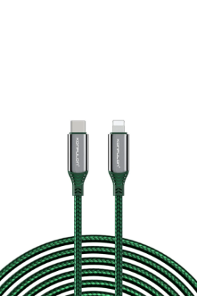 Konfulon DC35 Type-C to Lightning Kablo 1MT - Yeşil resmi