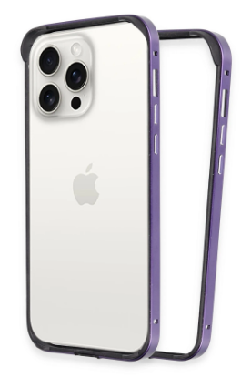 Joko iPhone 14 Pro Land Bumper Koruma Kapak - Derin Mor resmi