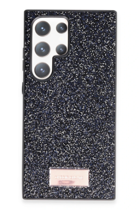 Onegif Samsung Galaxy S24 Ultra Bright Simli Kapak - Siyah resmi