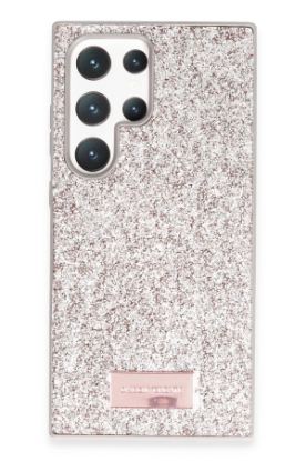 Onegif Samsung Galaxy S24 Ultra Bright Simli Kapak - Gold resmi