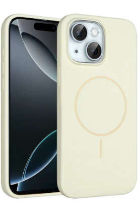 Joko iPhone 14 Kılıf Jully Magsafe Kapak - Bej resmi