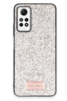 Onegif Xiaomi Redmi Note 12 Pro 4G Bright Simli Kapak - Gold resmi